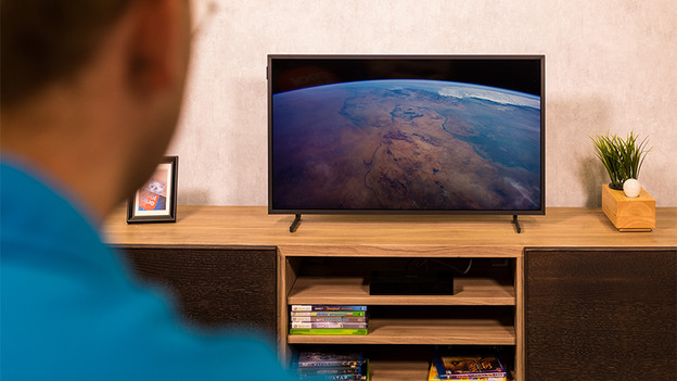 The QLED image quality of the Samsung The Frame 32 inches TV