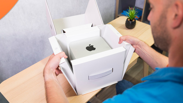 Apple Mac Studio in verpakking