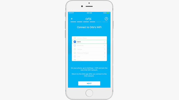 Connect to your Orbi system