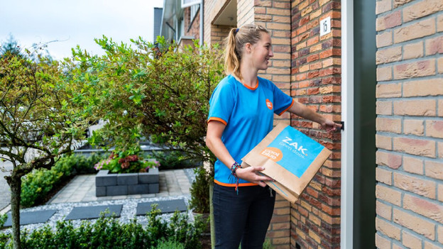 CoolblueFietst bezorger