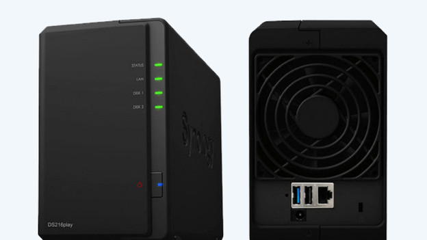 NAS met meerdere interne harde schijven