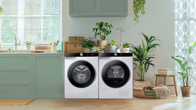 Samsung wasmachine en drogerset
