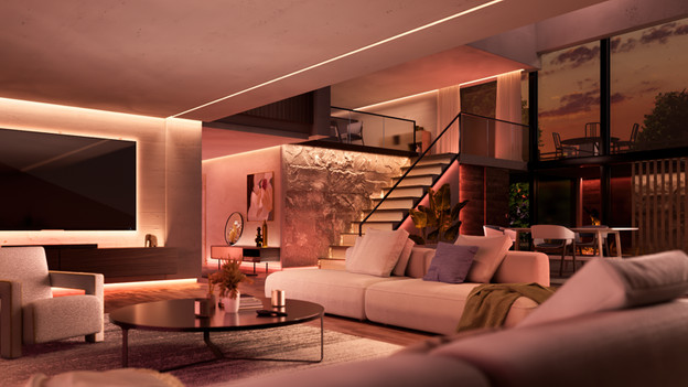 De Philips Hue Led strip Indoor
