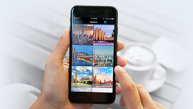Photo album on your smartphone with NAS