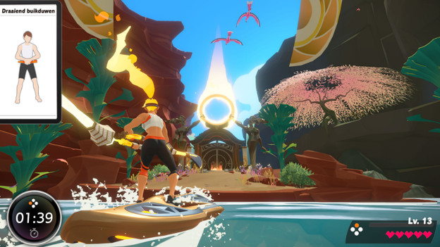 Go on an adventure during your workout