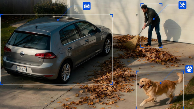 Slimme herkenning van Reolink buitencamera