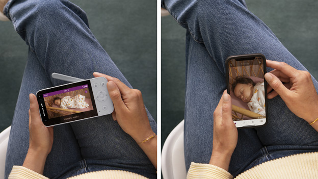 Dual mode baby monitors