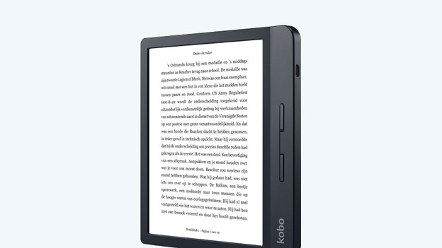 Libra H2O: compact e-reader with micro USB