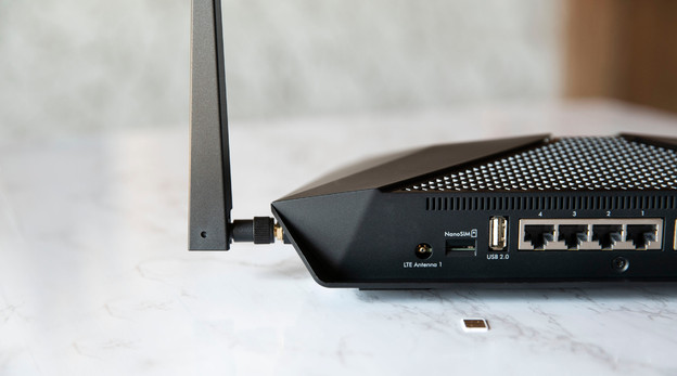 Aansluitingen router