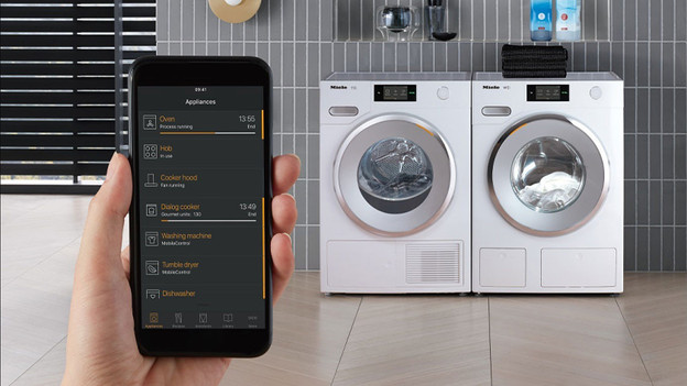 Connect Miele dryer to the app