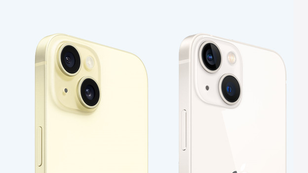 iPhone 15 en 13 camera's