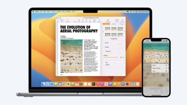 Universal Apple iPhone and Apple Macbook clipboard