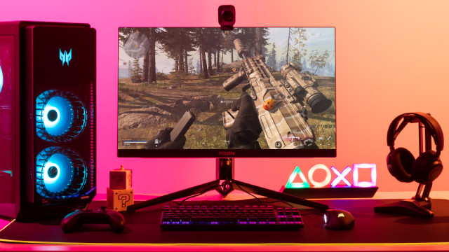 Gaming Setup With Pc