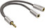 Hama AluLine 3,5 mm audiosplitter