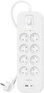 Belkin Surge Protection 7 Outlet 2m USB-C White