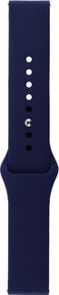 BlueBuilt Siliconen Bandje Blauw voor Samsung 20 mm
