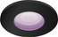 Philips Hue Xamento Bathroom Recessed Spot Light White and Color - Black - Round