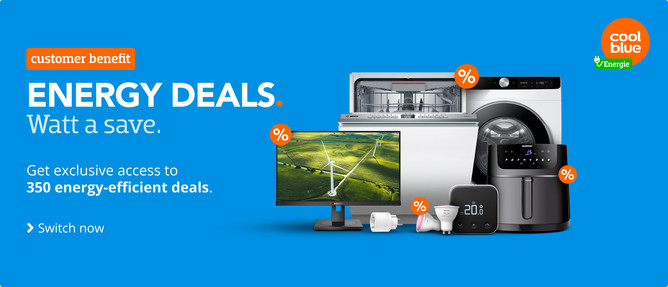 Coolblue Energy Always Discount banner