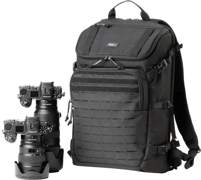 Think Tank DarkLight Backpack 20L Zwart voorkant