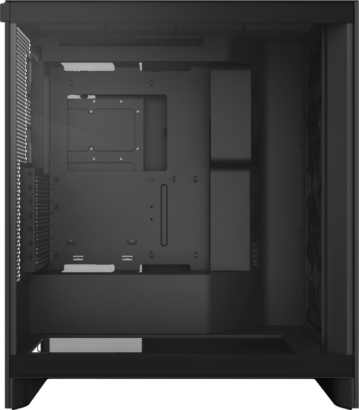 NZXT H7 Flow - Zwart achterkant
