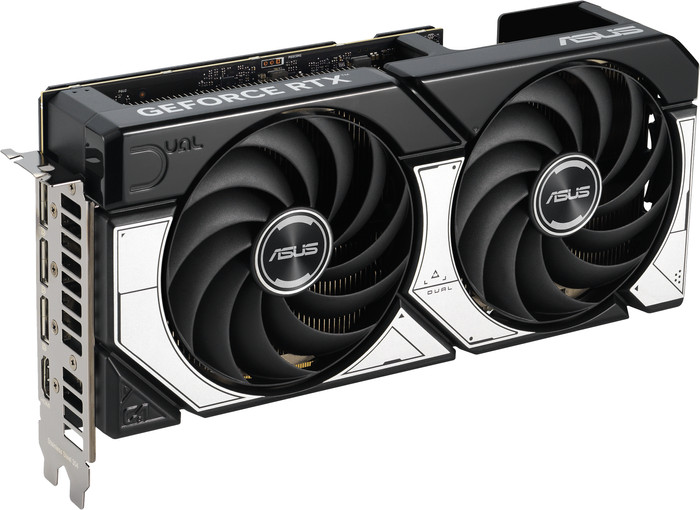 ASUS DUAL GeForce RTX 5070 OC 12GB linkerkant