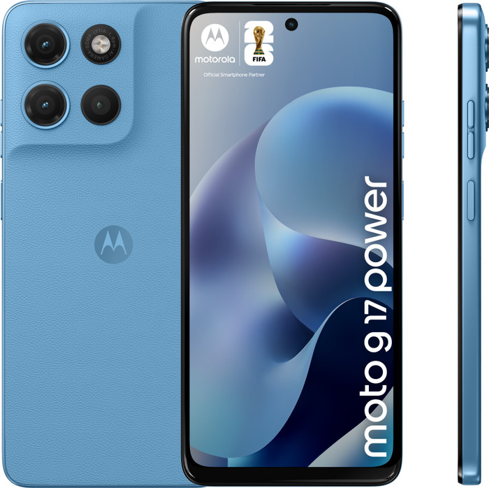 Motorola Moto G17 Power 256GB Lichtblauw 4G detail
