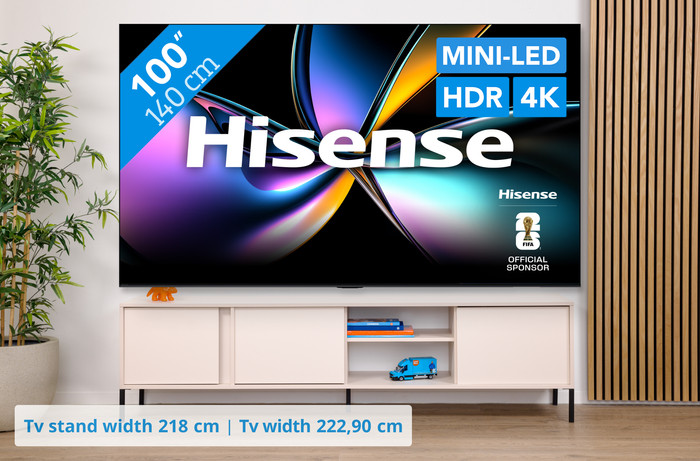 Hisense 100 inches ULED Mini-LED U79Q PRO (2025) visual Coolblue 2