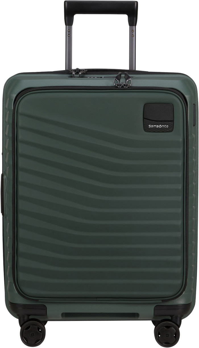 Samsonite Intuo Spinner Easy Access Expandable 55cm Olive Green Main Image