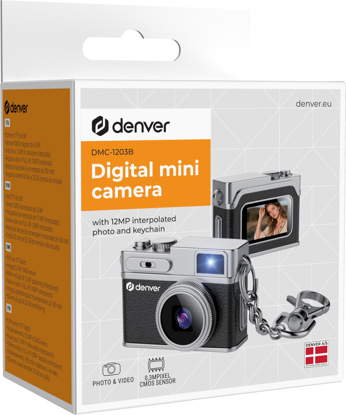 Denver DMC-1203B Zwart verpakking