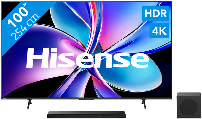 Hisense 100" PRO QLED E7Q (2025) + Hisense AX3120Q Main Image