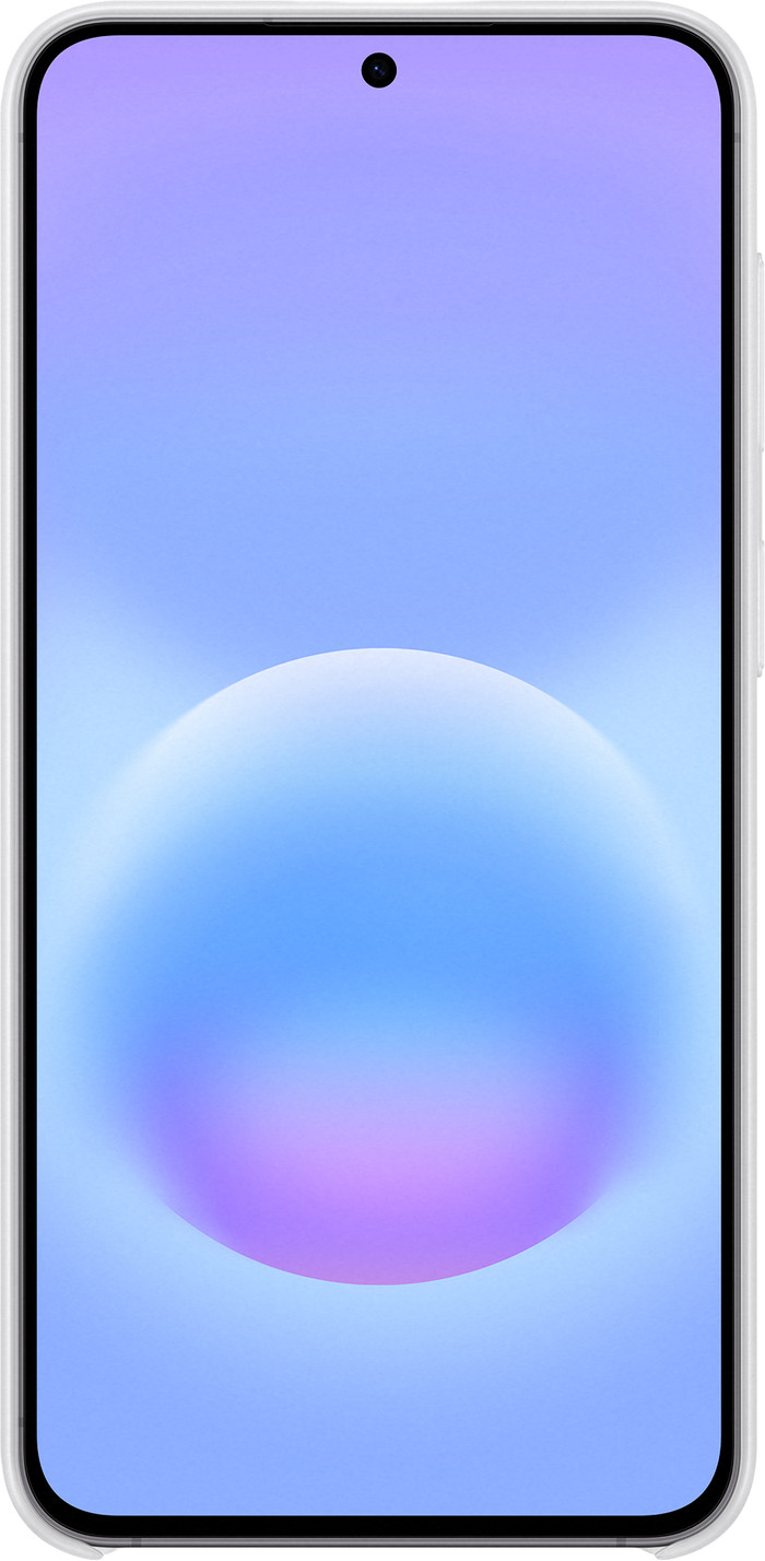 Samsung Galaxy A57 Card Slot Back Cover Wit voorkant