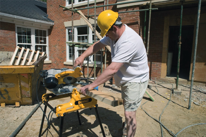 DeWalt DW743N product in use