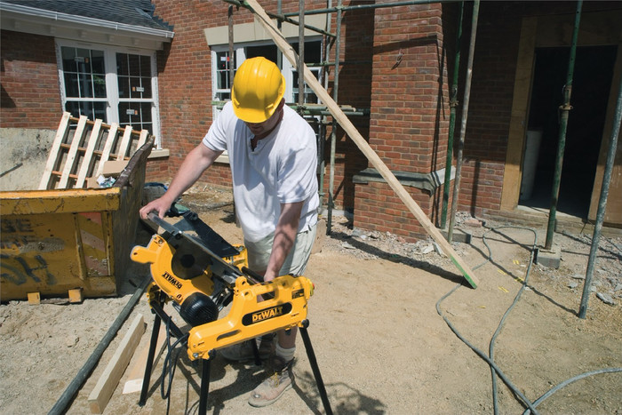 DeWalt DW743N product in use