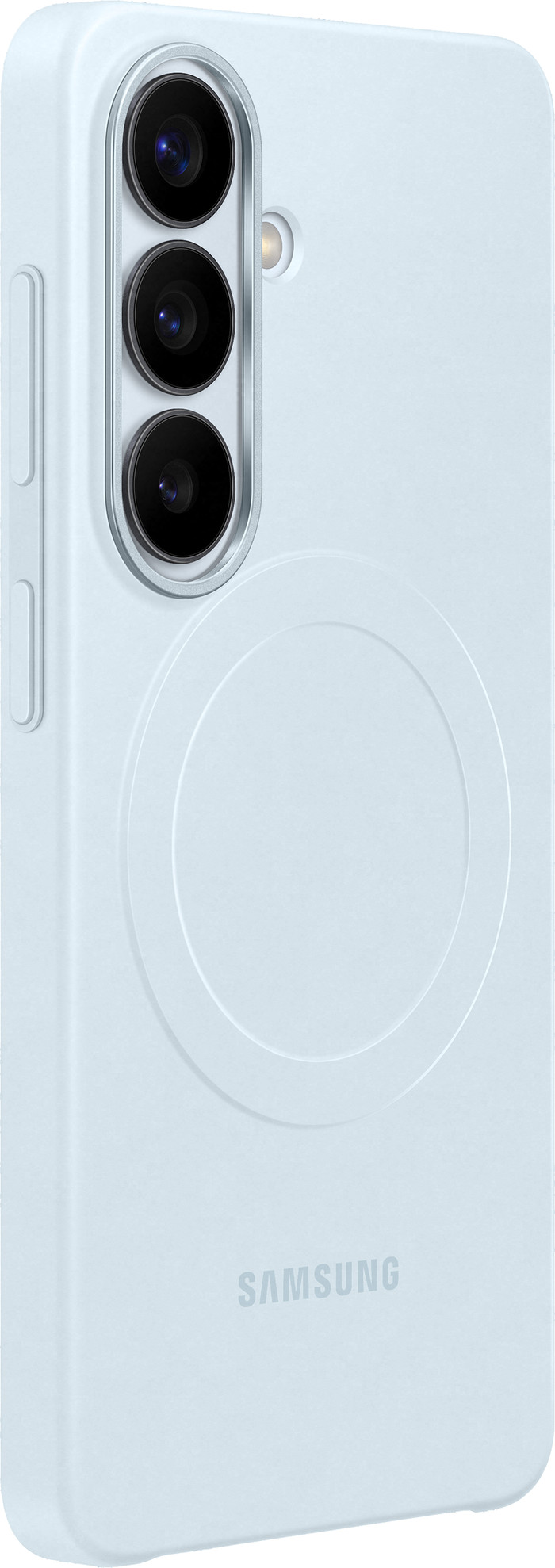 Samsung Galaxy S26 Slim Back Cover with Magnet Blue right side