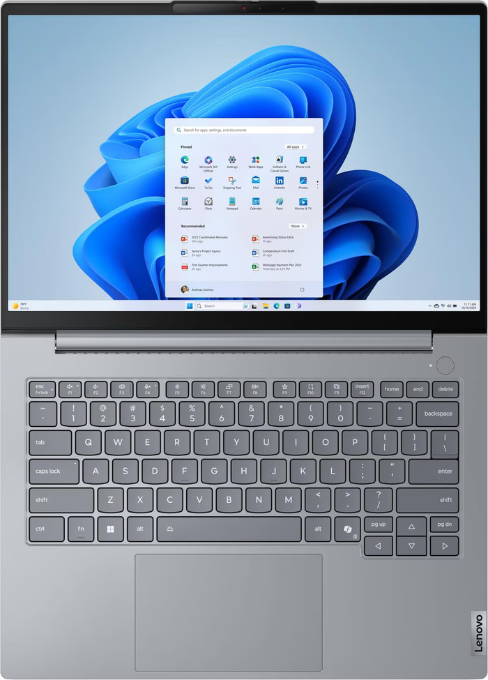 Lenovo ThinkBook 14 G9 IRL - 21UY00F7MH QWERTY top