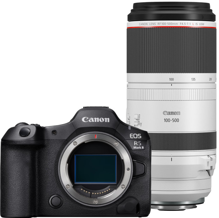 Canon EOS R5 Mark II + Canon RF 100-500mm f/4.5-7.1L IS USM Main Image