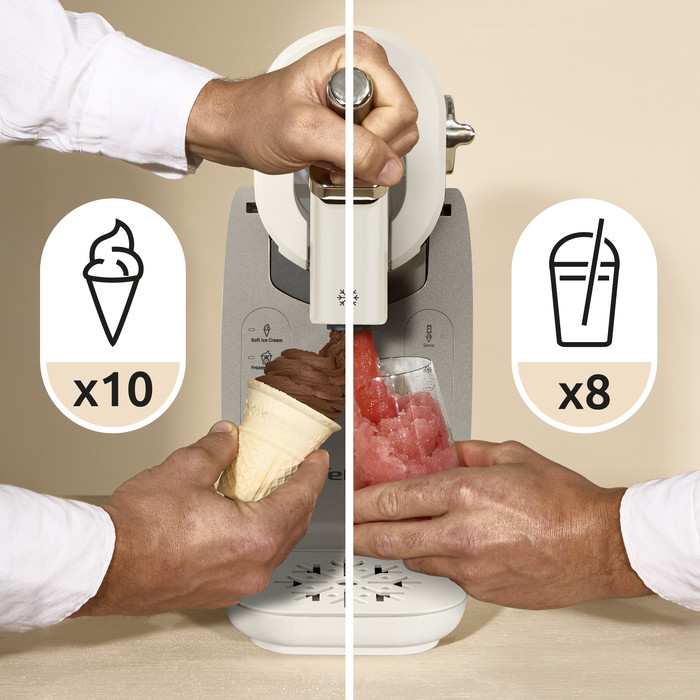 Tefal Freezi 16-in-1 Ice Cream & Frozen Drink Maker IG801A visual leverancier