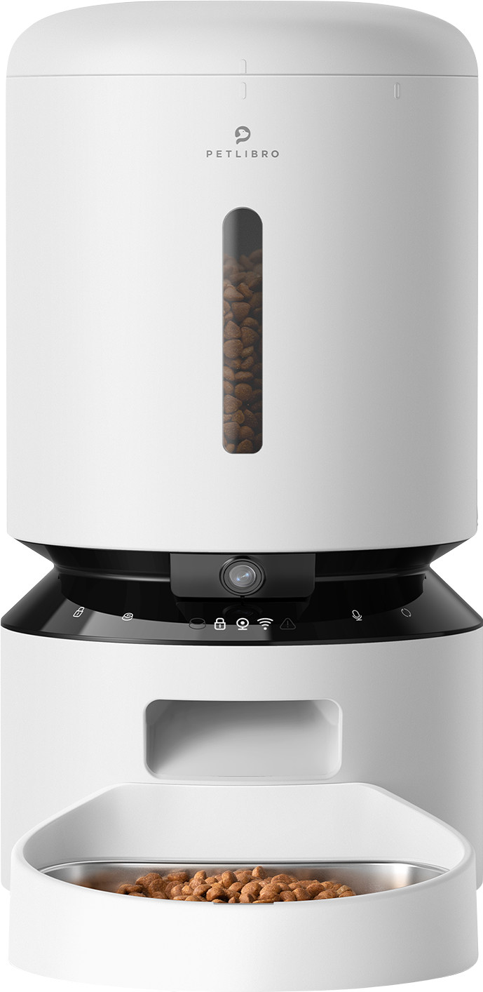 Petlibro Automatische Voerbak met Camera PLAF203 Wit voorkant