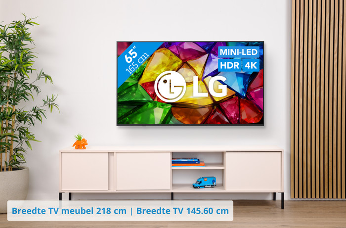 LG RGB Mini-led 65" B86 (2026) visual Coolblue 1