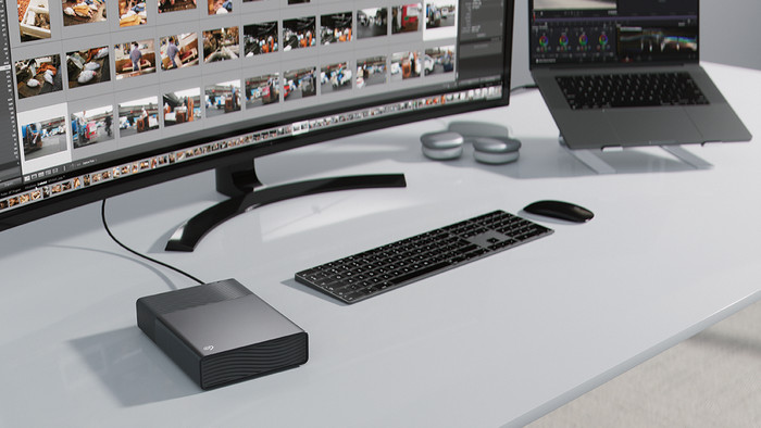 Seagate One Touch HDD 8TB product in gebruik