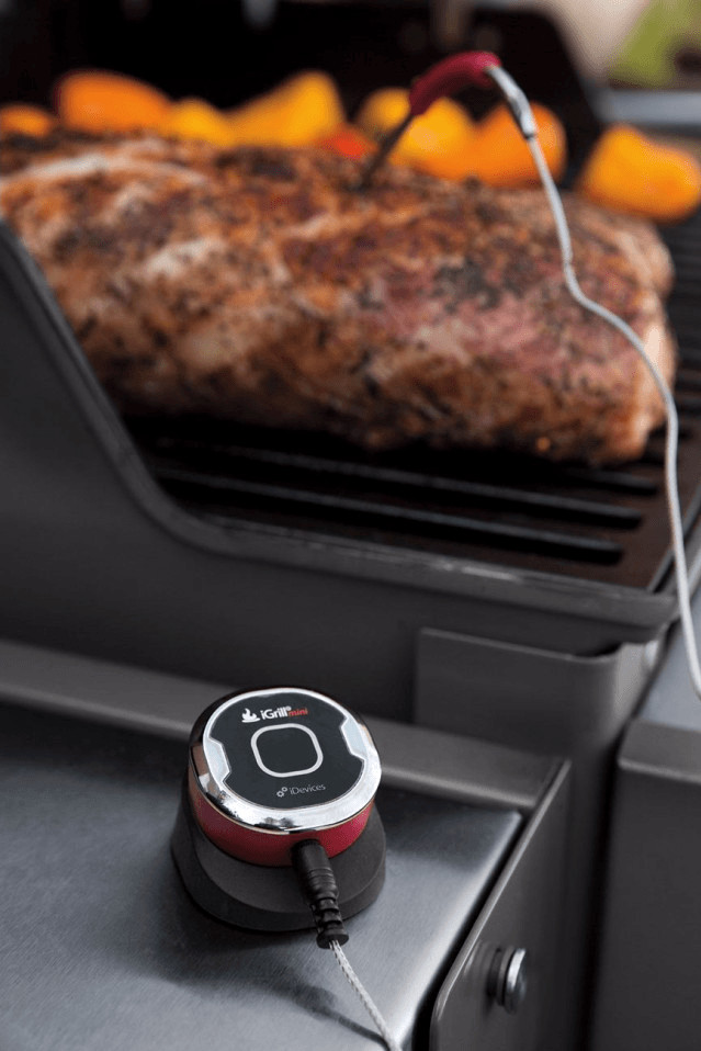 Weber iGrill Mini Vleesthermometer product in gebruik
