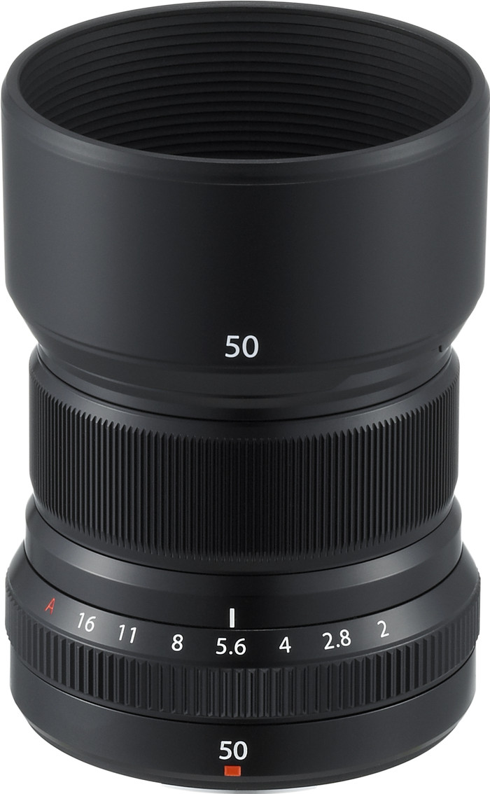 Fujifilm XF 50mm f/2.0 R WR Zwart voorkant