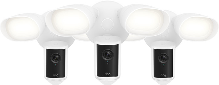 Ring Floodlight Camera Wired Pro 2e Generatie Wit 3-Pack Main Image