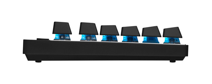 Logitech G PRO X TKL LIGHTSPEED Gaming Keyboard QWERTY Black left side