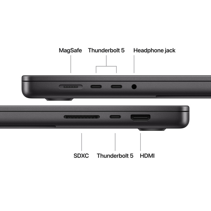 Apple MacBook Pro 16 inch M5 Pro (18 CPU / 20 GPU) 24GB/1TB Zwart QWERTY visual leverancier