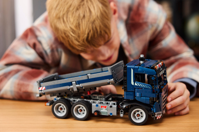 LEGO Technic Tipping Dump Truck 42203 product in use