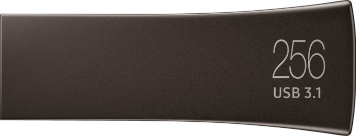 Samsung USB Stick Bar Plus 256GB Grijs achterkant