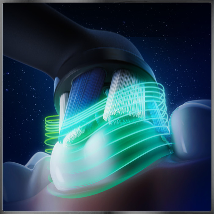 Oral-B iO 10 Black product in gebruik