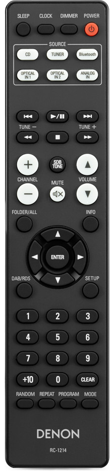 Denon D-M41DAB Zilver accessoire
