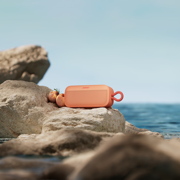 Bose Soundlink Plus Oranje product in gebruik